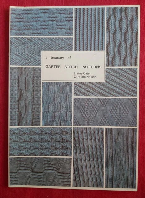 Cover of A Treasury of Garter Stitch Patterns