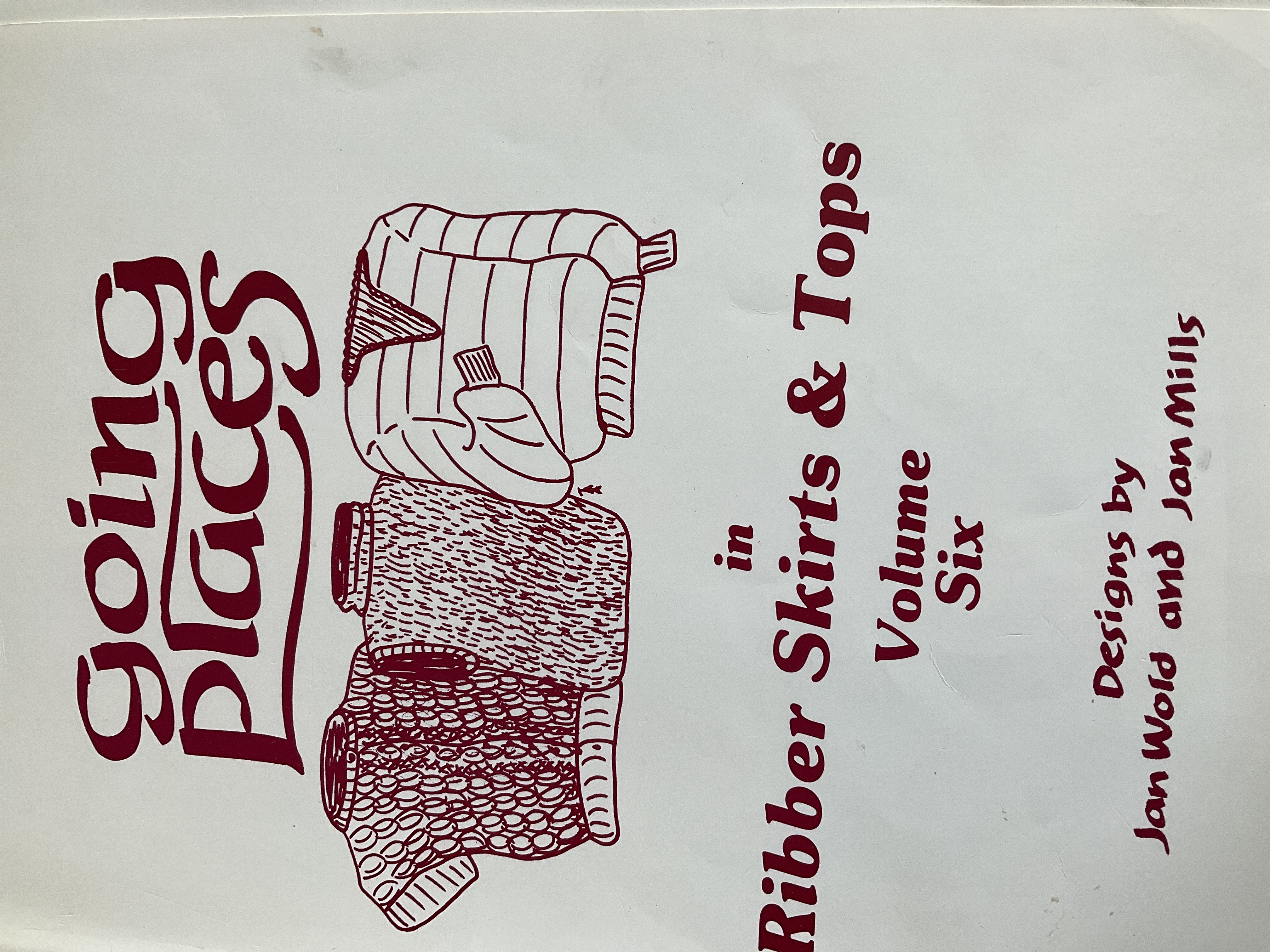 Cover of Going Places in Ribber Skirts &Tops