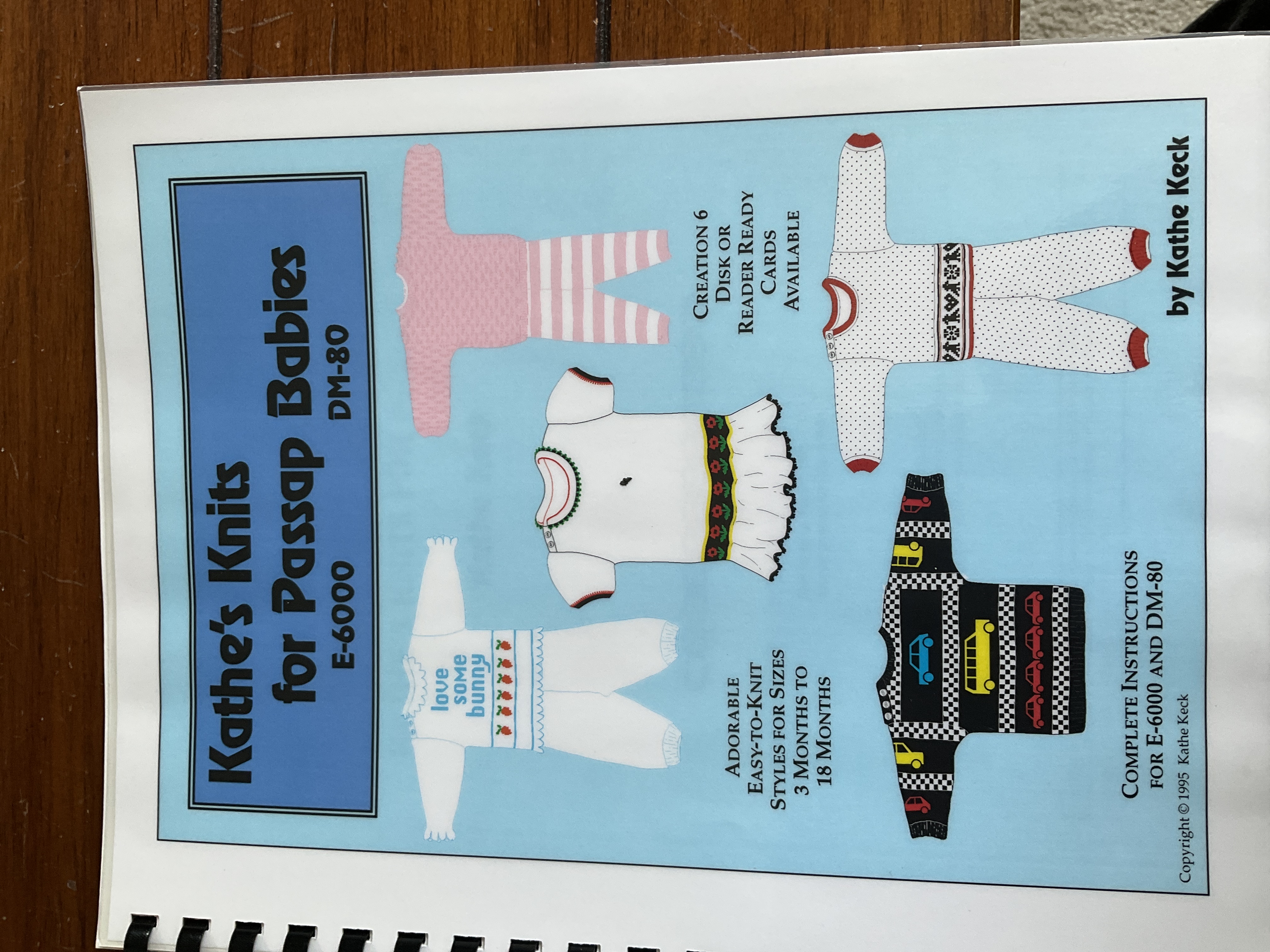 Cover of Lathe’s Knits for Passap Babies