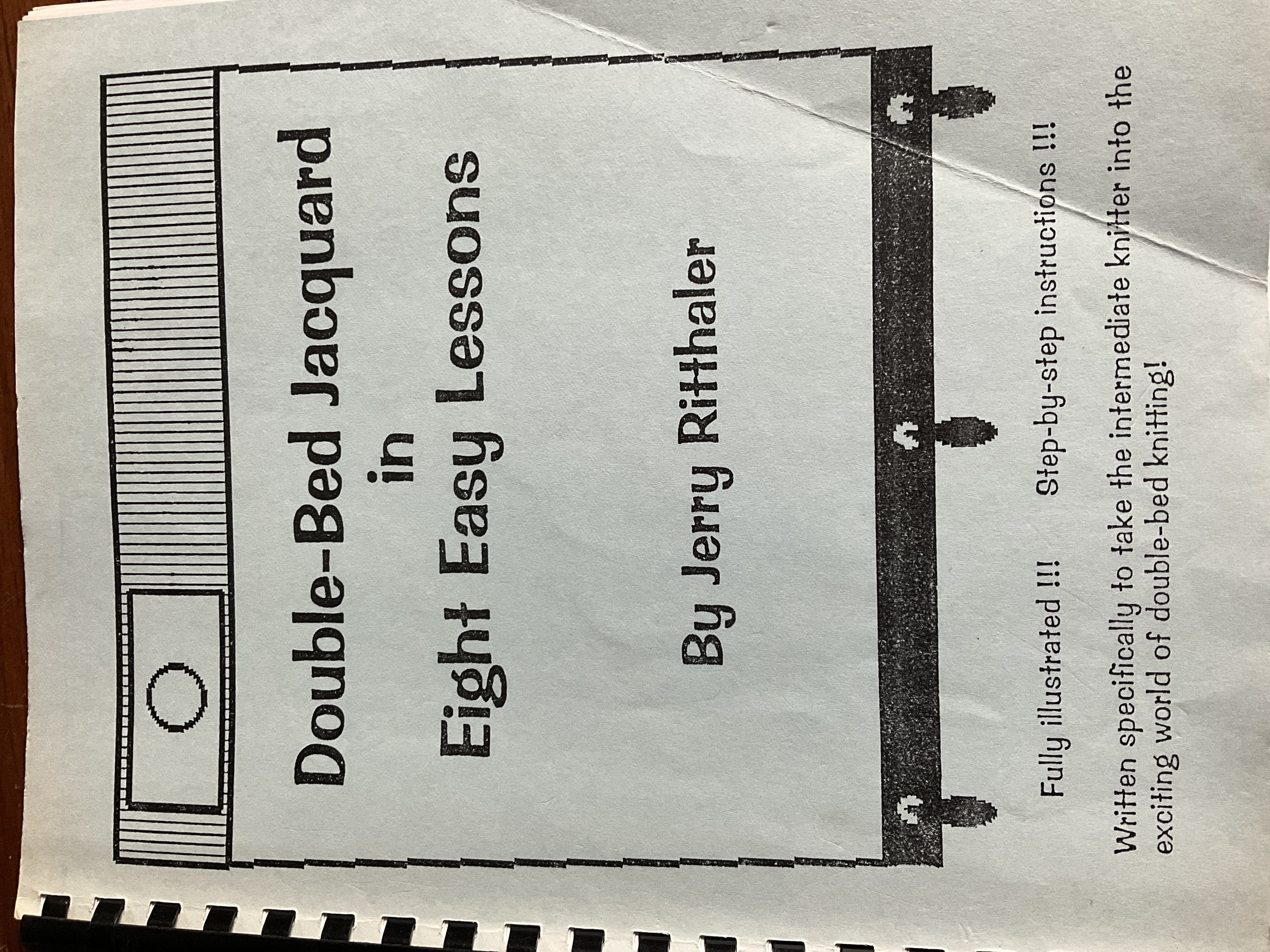Cover of Double-Bed Jacquard in Eight Easy Lessons