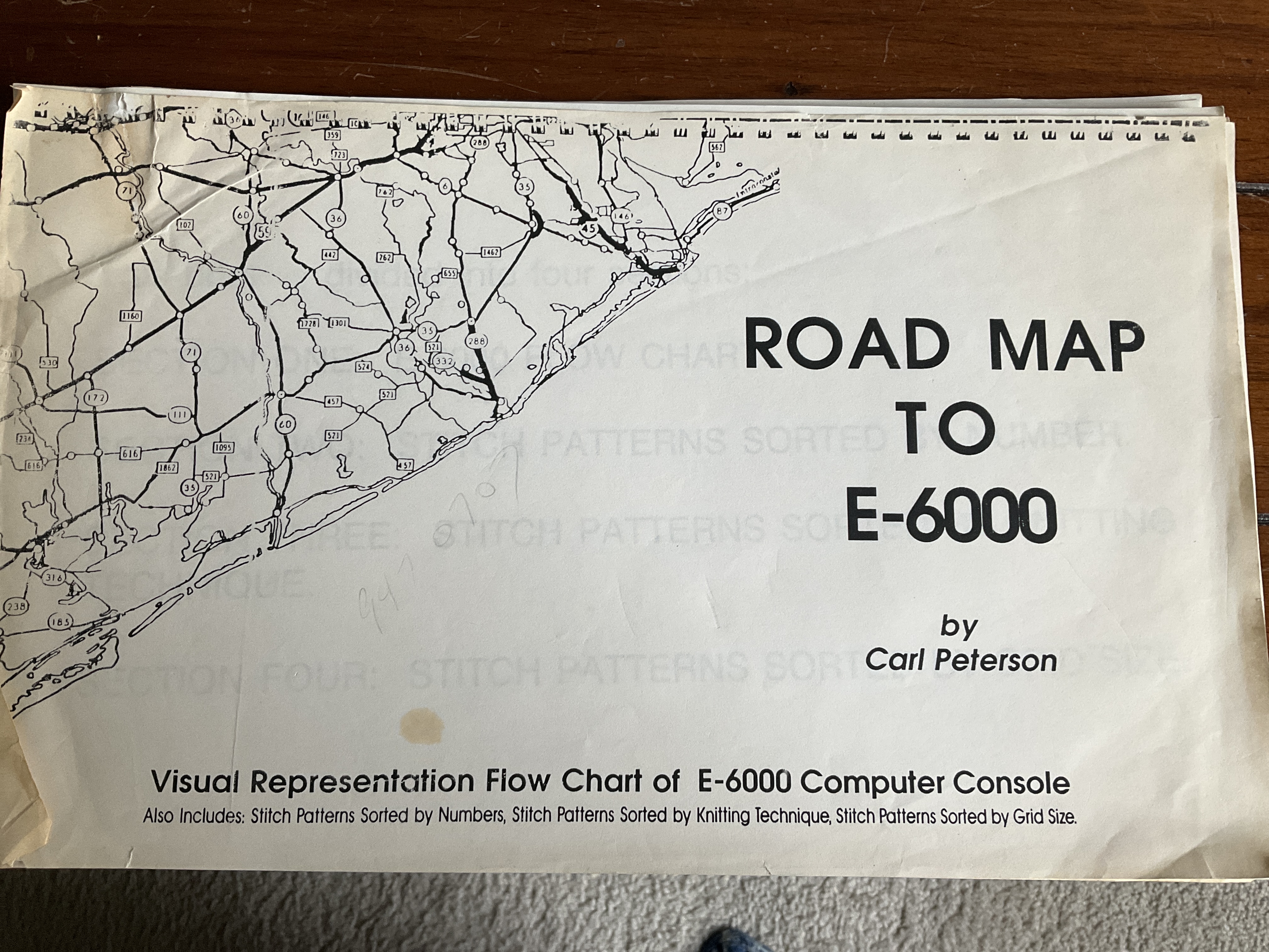 Cover of Road Map to E-6000