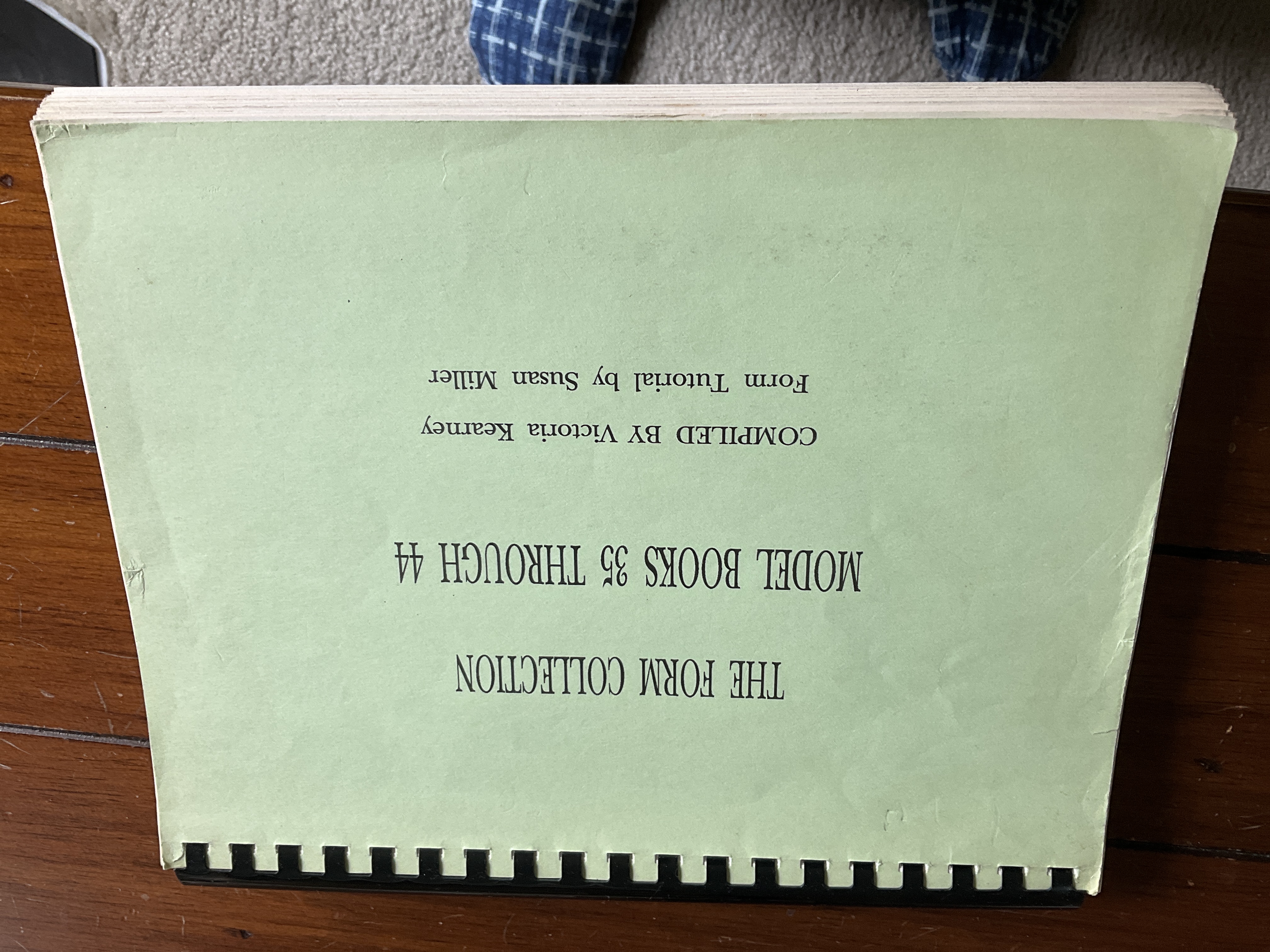 Cover of The Form Collection- Model Books 35 through 44