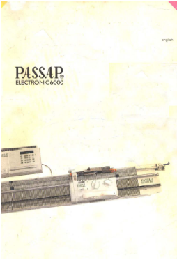 Cover of Passap E6000 Manual