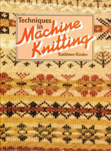 Cover of Techniques in Machine Knitting