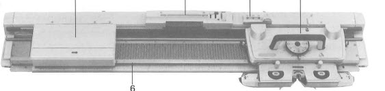Studio SK270 knitting machine