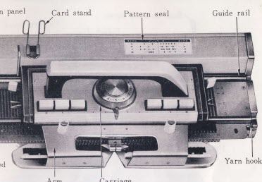 Studio SK301 knitting machine