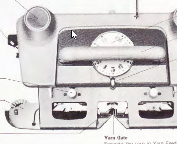 Studio SK327 knitting machine