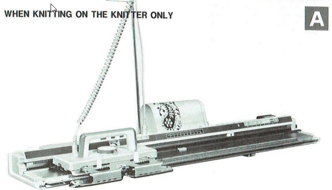 Studio SK500 knitting machine