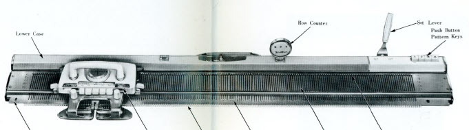 Brother KH531 knitting machine