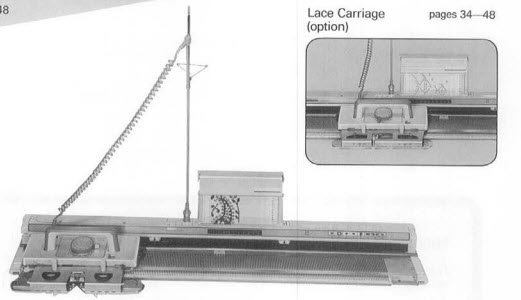 Studio SK560 knitting machine