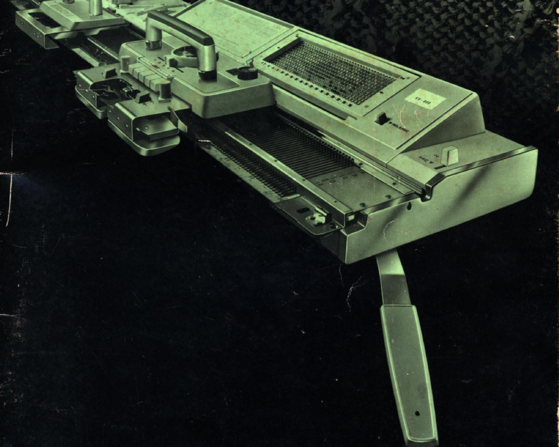 Brother KH800 knitting machine