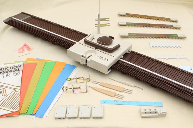 Studio/Singer HK100 knitting machine
