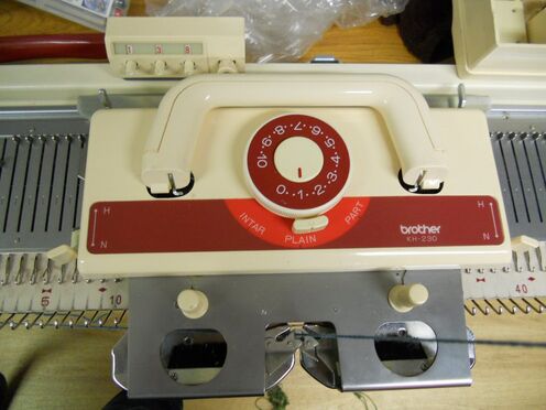 Brother KH230 knitting machine