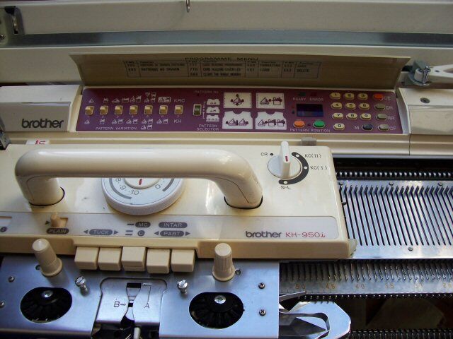 Brother KH950i knitting machine