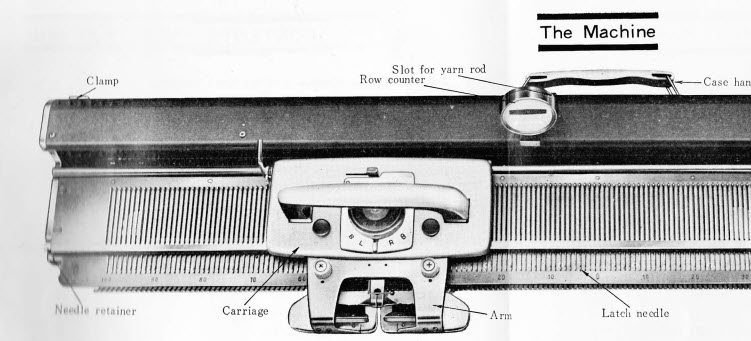 Studio SK101 knitting machine
