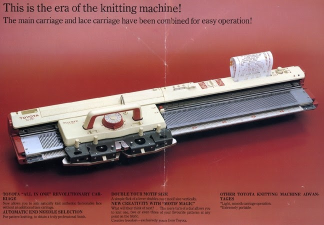 Toyota 950 knitting machine